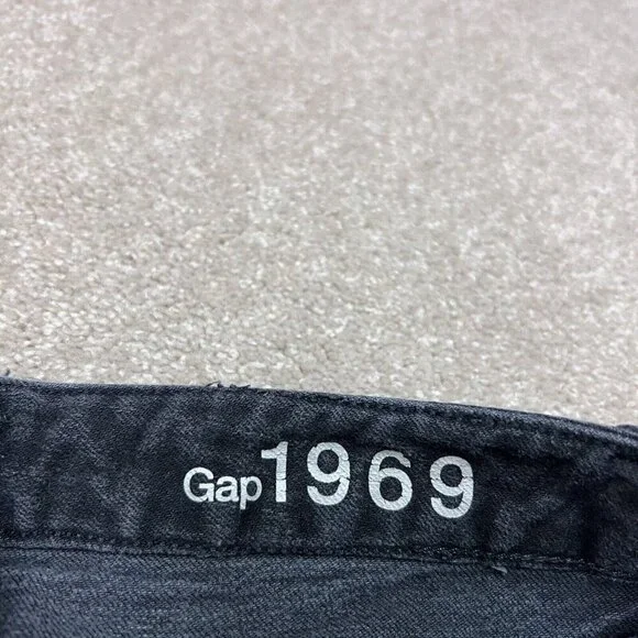 Gap High Rise Skinny Jeans Women’s Black Pockets Size 27 Short - Picture 13 of 13